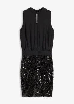 Midikleid mit Pailletten