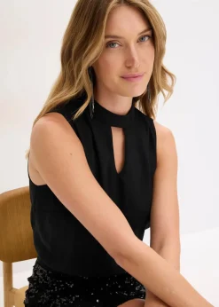 Midikleid mit Pailletten