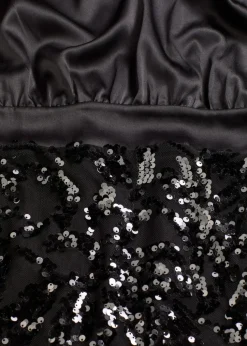Midikleid mit Pailletten