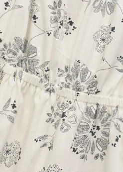 Midikleid mit Puffärmeln