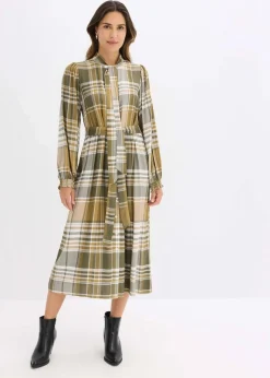 Midikleid mit Schluppe