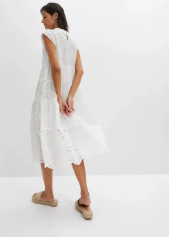 Midikleid mit Spitze