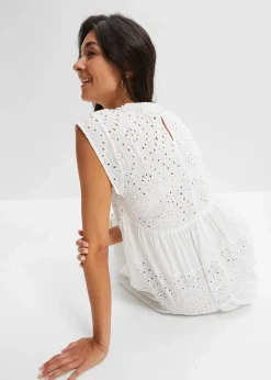 Midikleid mit Spitze