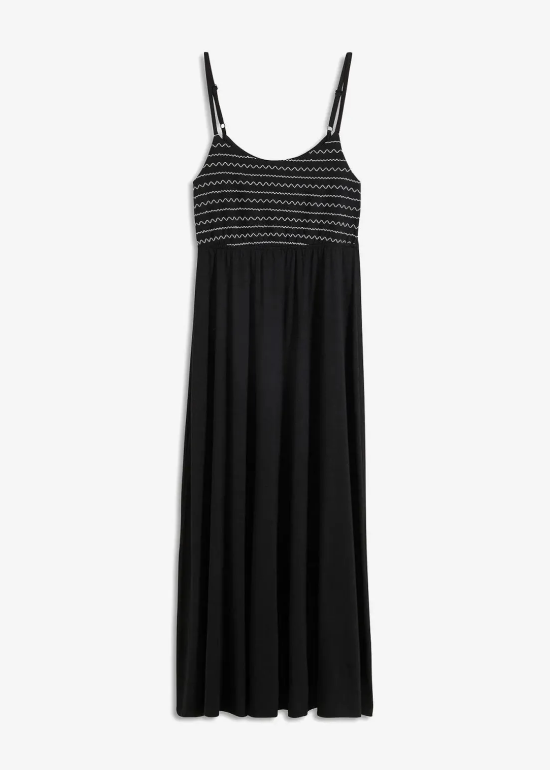 Midikleid mit Stickerei