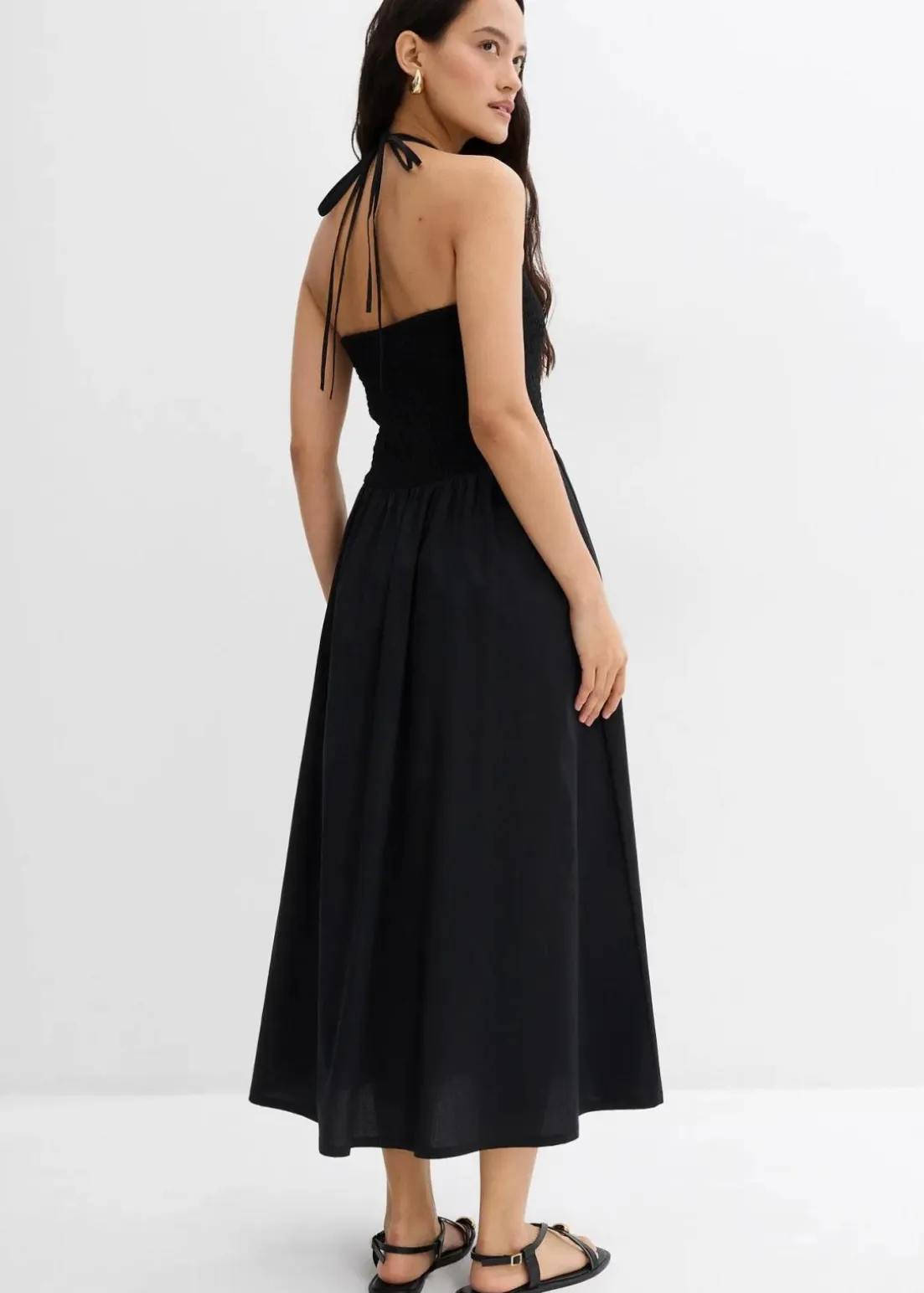 Midikleid mit Trägervariante