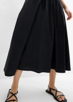 Midikleid mit Trägervariante