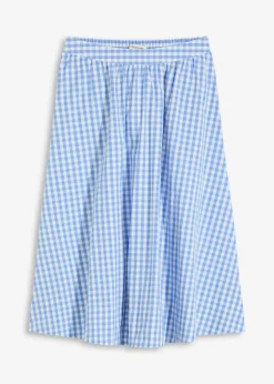 Midirock aus reiner Baumwolle