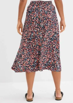 Midirock aus Viskose