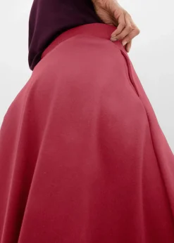 Midirock aus Viskose-Mix