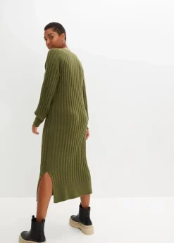 Midi-Strickkleid