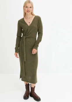 Midi-Strickkleid