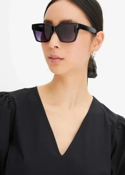 Midi-Web-Kleid aus Bio-Baumwolle