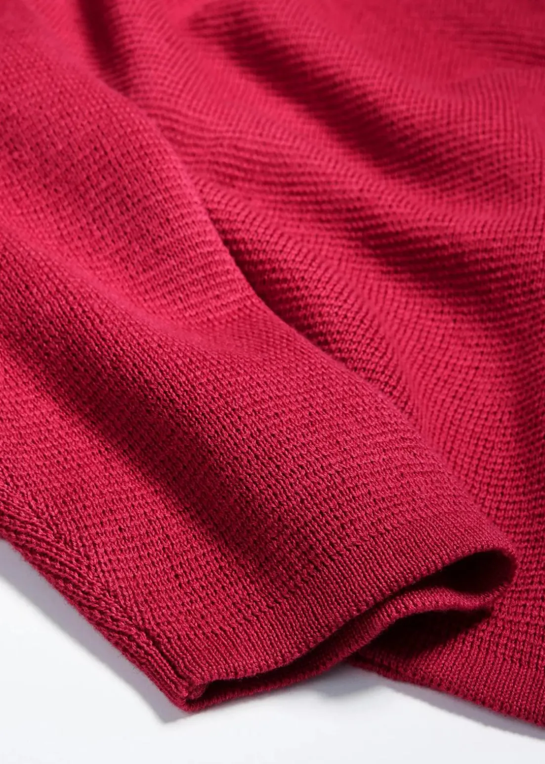 Milano Rib Pullover mit Rundhals