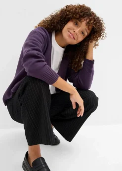 Milano Rib-Feinstrickjacke