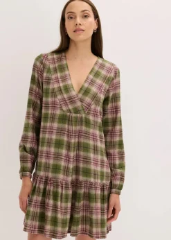 Minikleid aus Baumwoll-Mix