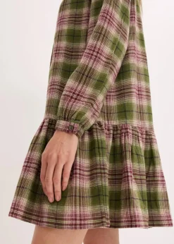 Minikleid aus Baumwoll-Mix