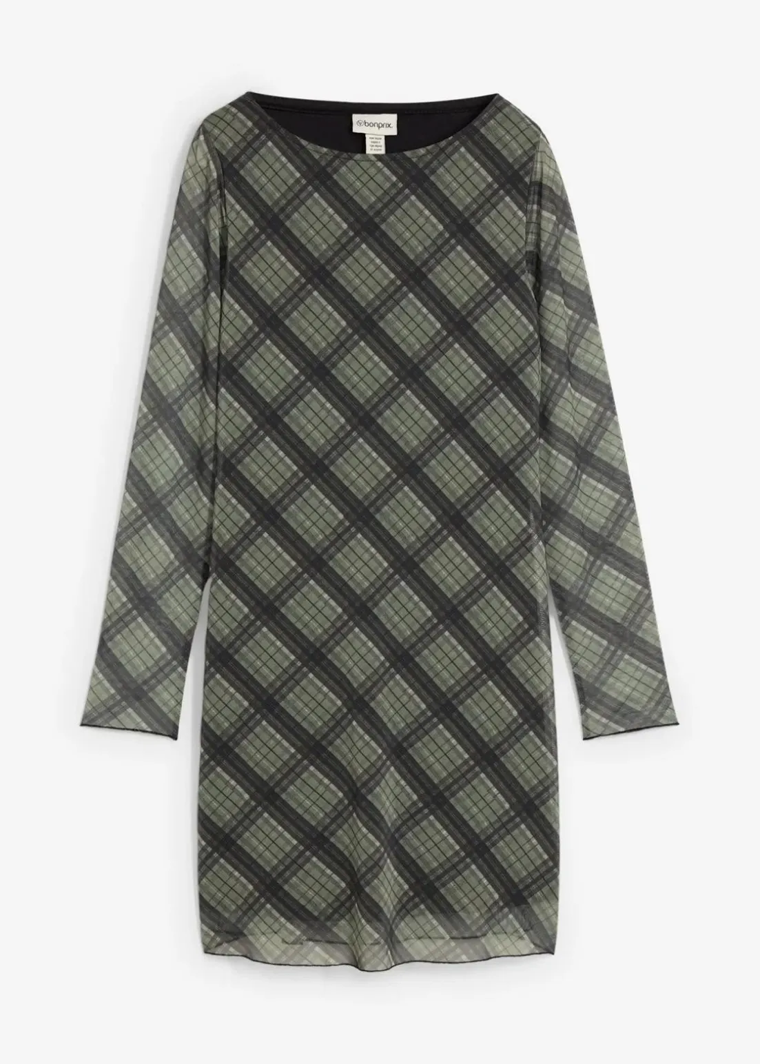 Minikleid aus feinem Mesh