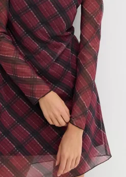 Minikleid aus feinem Mesh