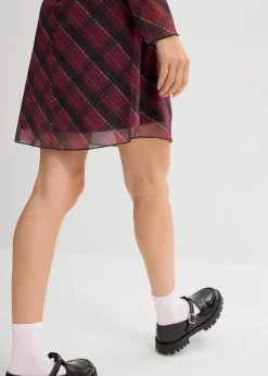 Minikleid aus feinem Mesh