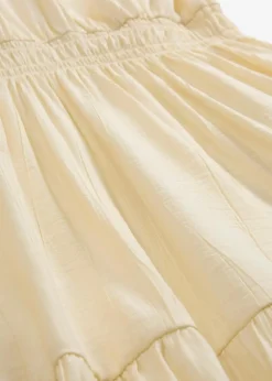 Minikleid aus fließendem Viskose-Mix