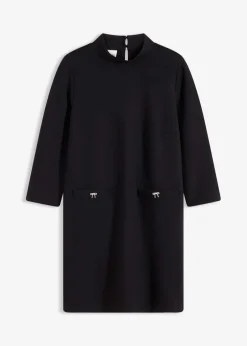 Minikleid aus fließendem Viskose-Mix