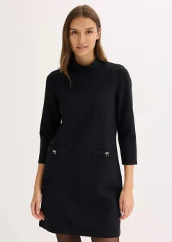 Minikleid aus fließendem Viskose-Mix