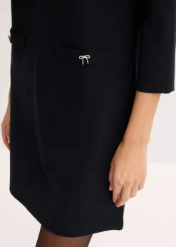 Minikleid aus fließendem Viskose-Mix