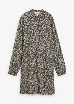 Minikleid aus fließender Viskose