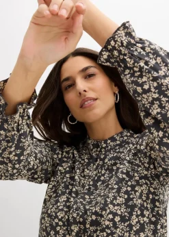 Minikleid aus fließender Viskose