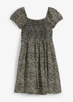 Minikleid aus fließender Viskose