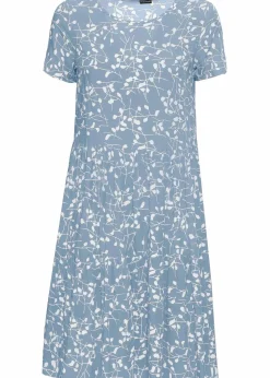 Minikleid aus fließender Viskose