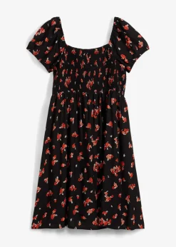 Minikleid aus fließender Viskose