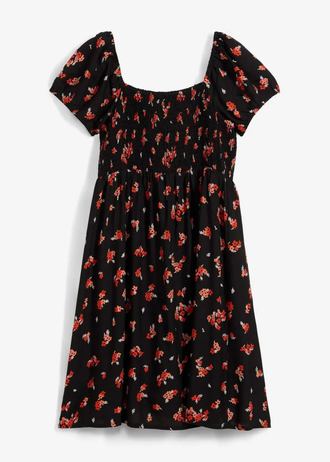 Minikleid aus fließender Viskose