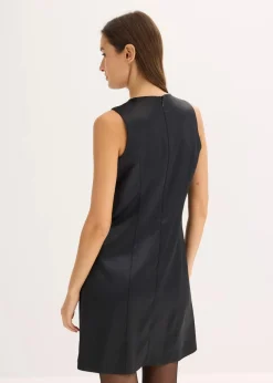 Minikleid aus glänzendem Satin