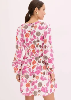 Minikleid aus Musselin