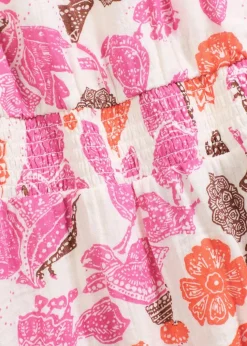 Minikleid aus Musselin