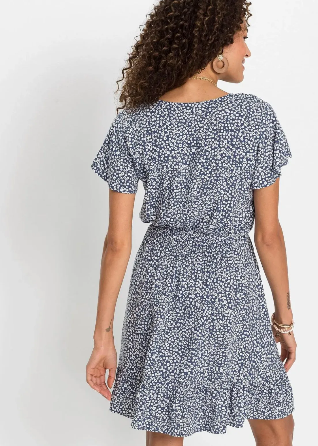 Minikleid aus nachhaltiger Viscose