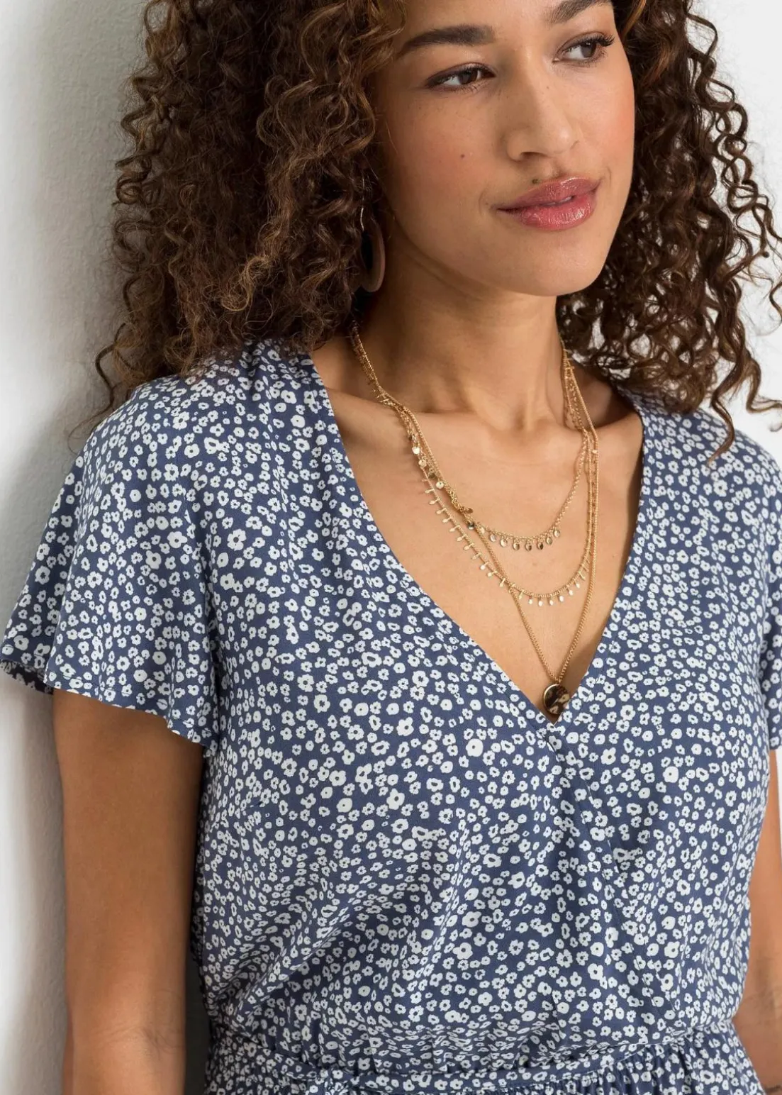 Minikleid aus nachhaltiger Viscose