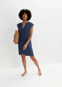 Minikleid aus reiner Baumwolle