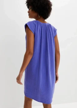 Minikleid aus reiner Baumwolle