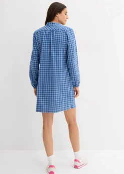 Minikleid aus reiner Baumwolle