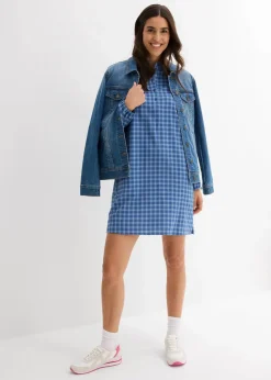 Minikleid aus reiner Baumwolle