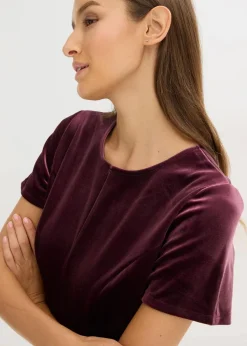 Minikleid aus softem Samt