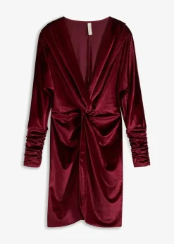 Minikleid aus softem Samt