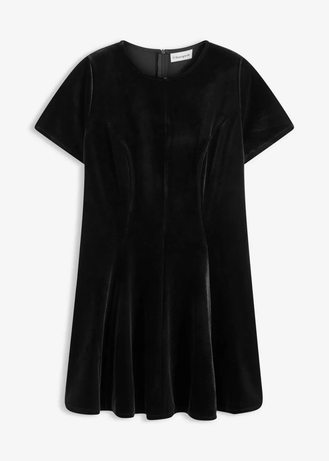 Minikleid aus softem Samt