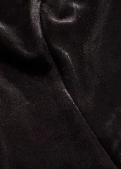 Minikleid aus softem Samt