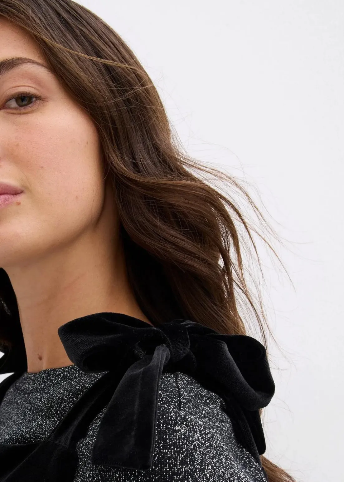 Minikleid aus softem Samt