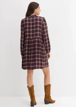 Minikleid aus softer Viskose