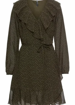 Minikleid in Wickeloptik