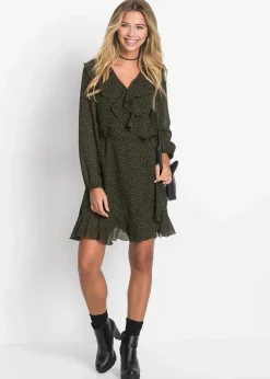 Minikleid in Wickeloptik